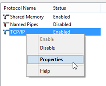 Cách xử lý lỗi SQL cannot connect to server 34 04 tcpip properties1