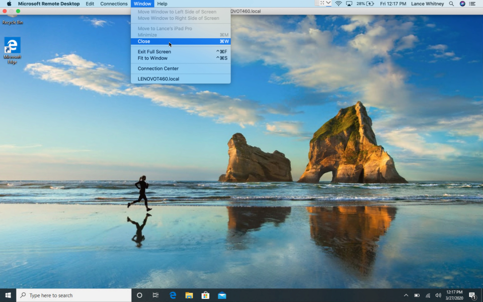 Hướng dẫn Remote Desktop Win 10 để điều khiển máy tính từ xa 51 màn hình remote desktop mac