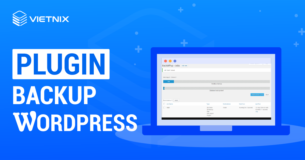 Plugin backup WordPress