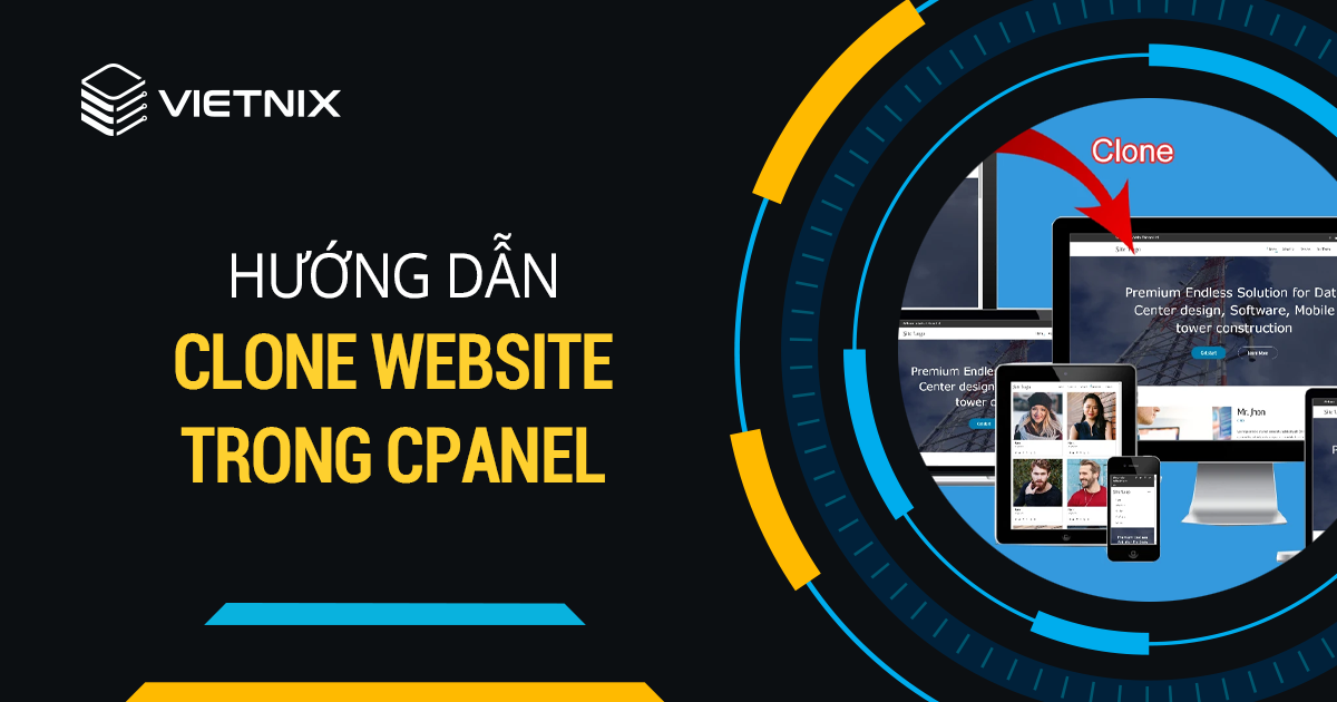 Huong dan Clone website trong cPanel