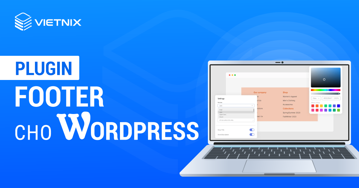 Plugin footer cho WordPress