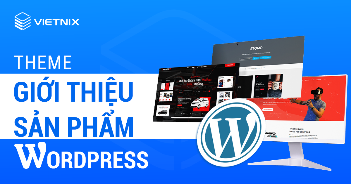 Theme giới thiệu sản phẩm WordPress