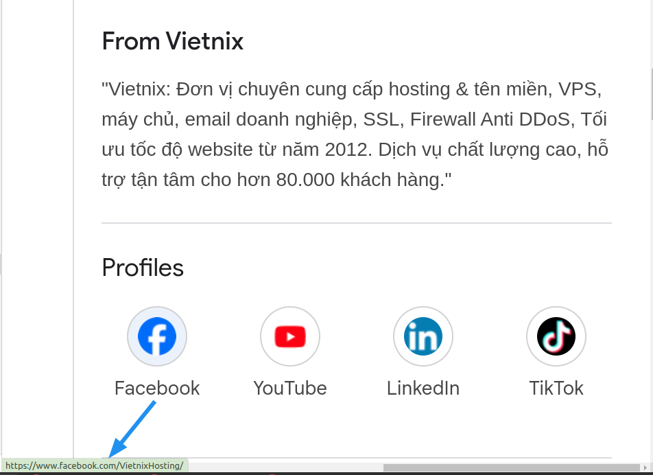 Entity là gì? Vai trò và quy trình tạo lập, xây dựng entity vững chắc, chi tiết 29 Bước 3: Sử dụng các trang mạng xã hội liên kết (Social Property Linking)