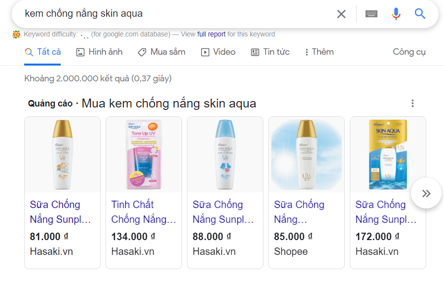 SERP là gì? Các định dạng kết quả trong SERP 28 Quảng cáo Google Shopping