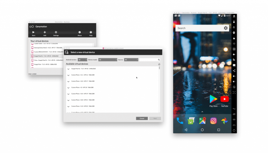 4 phần mềm giả lập Android trên Linux phổ biến nhất 16 Một số hình ảnh về Genymotion