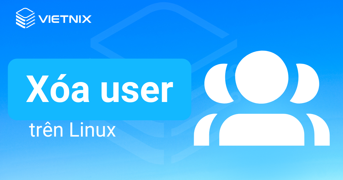 xóa user trên linux