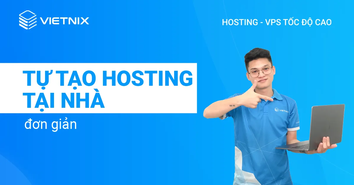 tự tạo hosting tại nhà