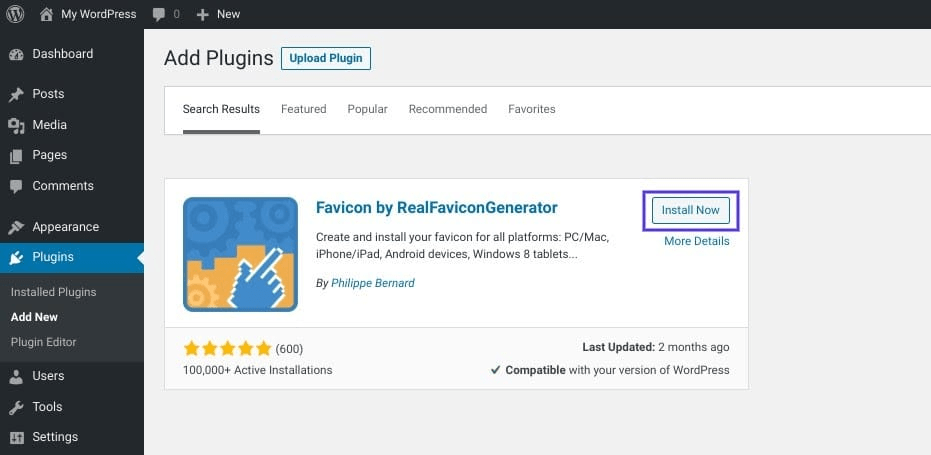 Hướng dẫn tạo Favicon cho WordPress mới nhất 27 image 140