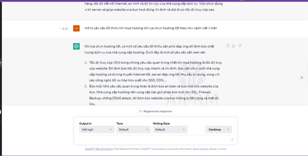 Hướng dẫn cách sử dụng ChatGPT viết content SEO mới nhất hiện nay 21 tạo nội dung content như đoạn có sẵn