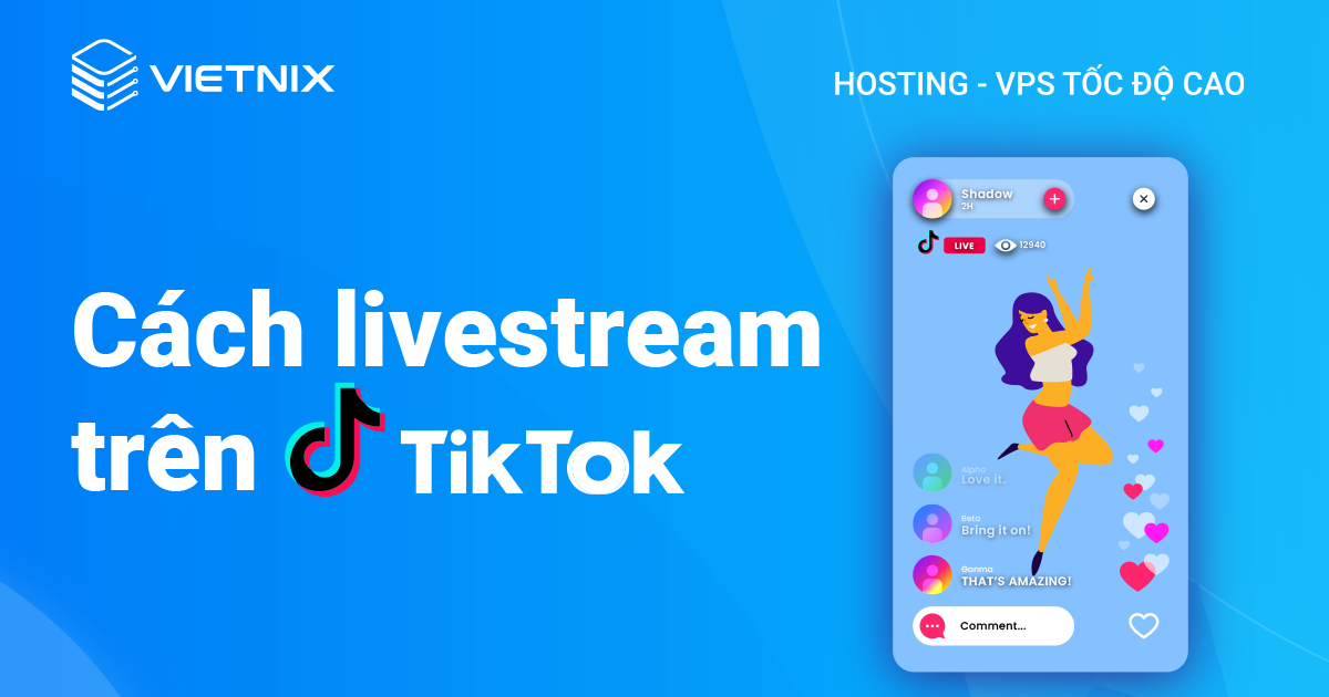 Cách livestream trên Tiktok