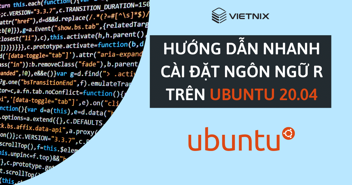 Hướng dẫn nhanh cài đặt ngôn ngữ R trên Ubuntu 20.04