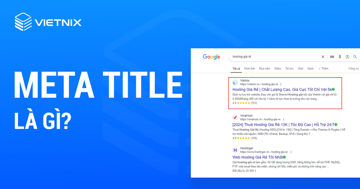 Meta title là gì