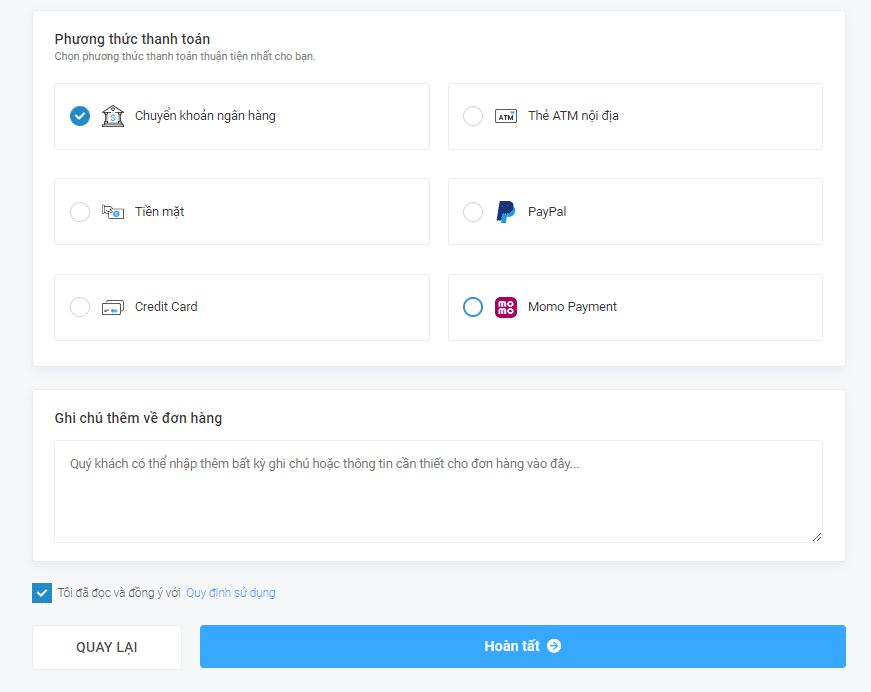 10 cách đăng kí tên miền chuẩn SEO cho website hiệu quả nhất hiện nay 40 Nhấn hoàn tất