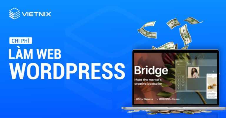 Chi phí làm web WordPress