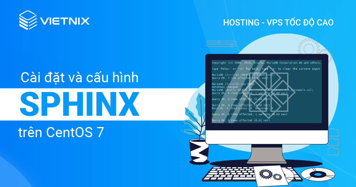 hướng dẫn cài đặt và cấu hình Sphinx trên CentOS 7