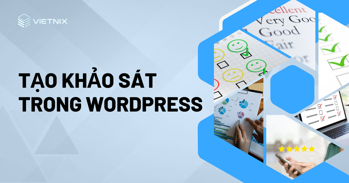 tạo khảo sát trong wordpress