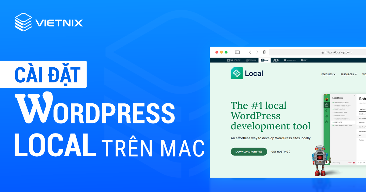 Cài đặt WordPress local trên MAC