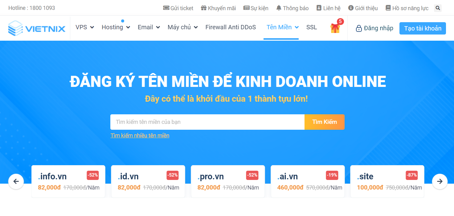 Vietnix thông báo điều chỉnh giá tên miền quốc tế “.COM” 2 image 1608