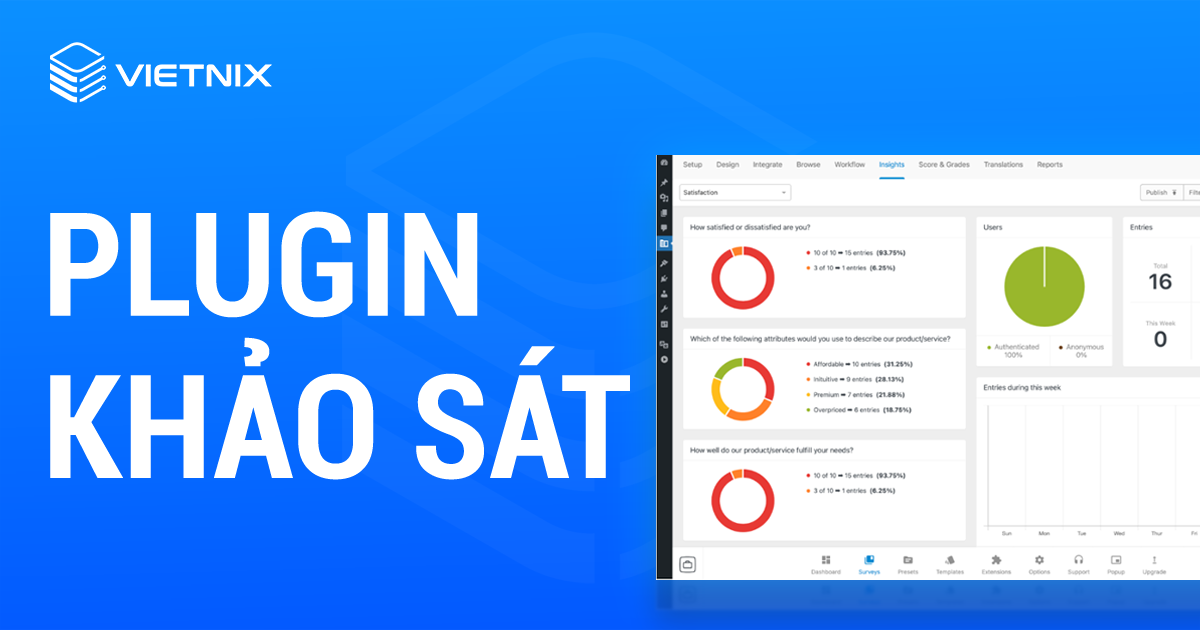 Plugin khảo sát