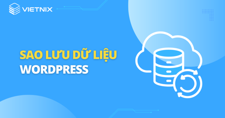 Sao lưu dữ liệu wordpress