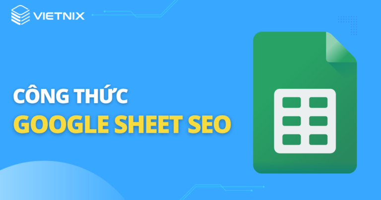 công thức google sheet seo