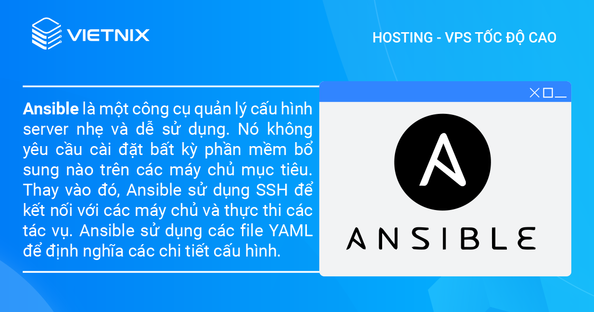 Giới thiệu về cấu hình và cài đặt Ansible trên Ubuntu 20.04