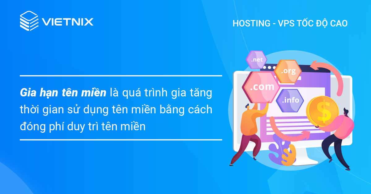 Gia hạn tên miền là gì?