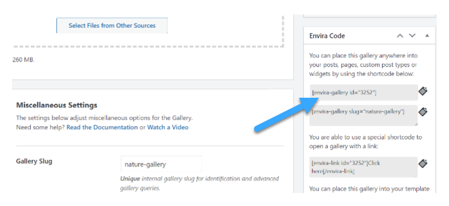 Cách tạo image gallery trong WordPress bằng Envira nhanh chóng, dễ dàng 30 Shortcode có thể chèn vào bài viết