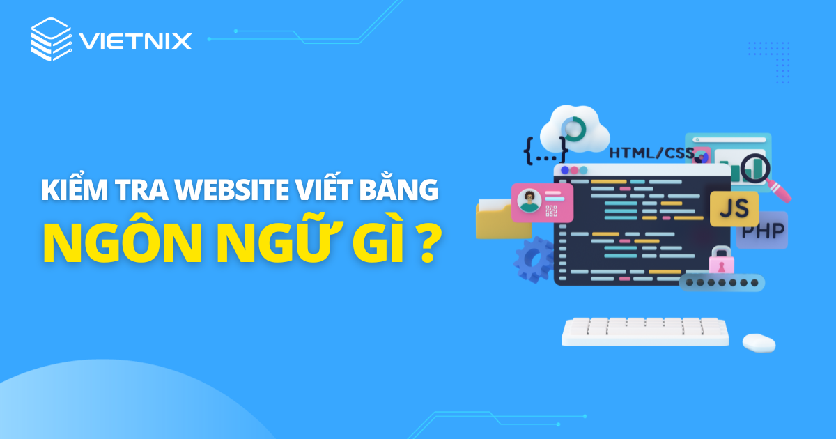 kiểm tra website viết bằng ngôn ngữ gì