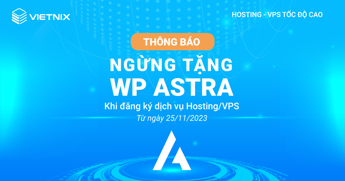 thong bao ngung tang wp astra