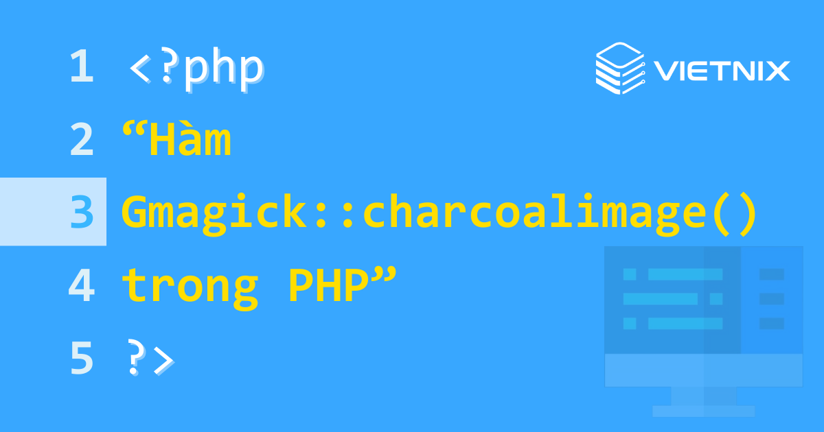 Tổng hợp về hàm Gmagick::charcoalimage() trong PHP 8 Gmagick charcoalimage