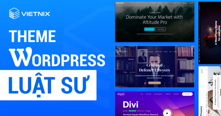 Theme WordPress luật sư