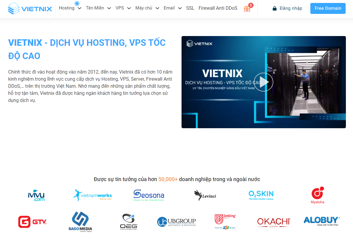 Giới thiệu sơ lược về Vietnix và Hostinger