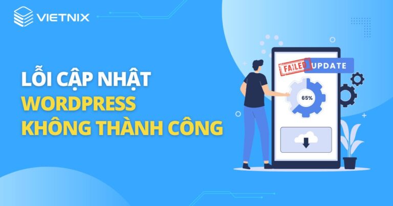 lỗi cập nhật WordPress không thành công