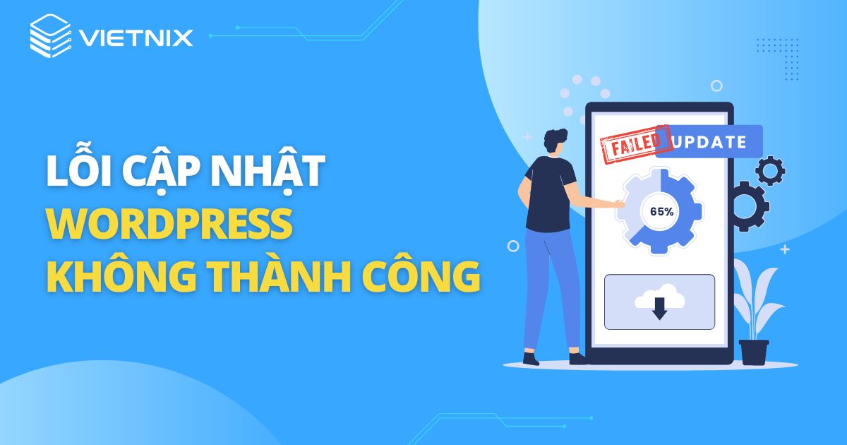 lỗi cập nhật WordPress không thành công