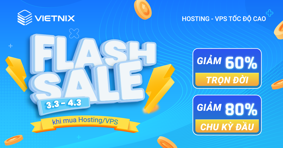 Flash Sale siêu ưu đãi chào mừng tháng 3