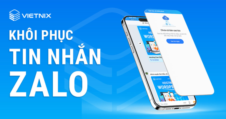 Khôi phục tin nhắn Zalo