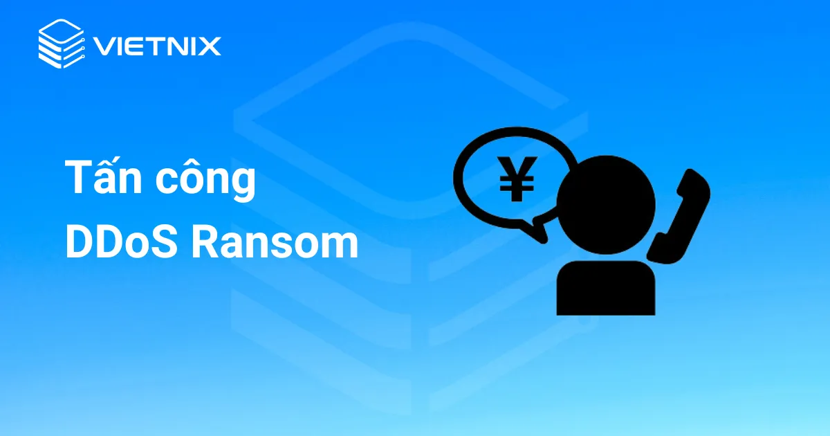 tấn công ddos ransom