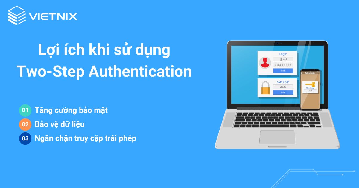 Các lợi ích khi sử dụng 2FA