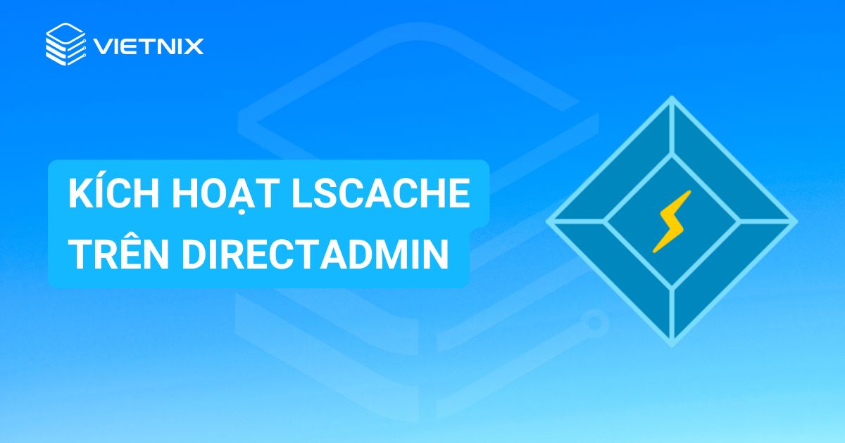 kich hoat LSCache tren DirectAdmin