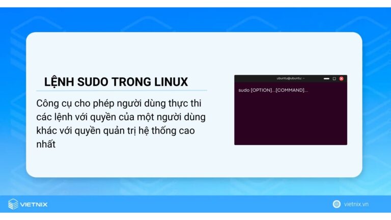 Sudo là gì? 8 ví dụ sử dụng lệnh sudo trong Linux cơ bản