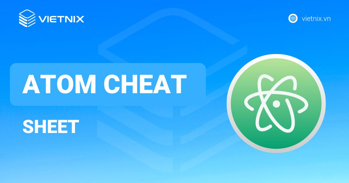 atom cheat sheet