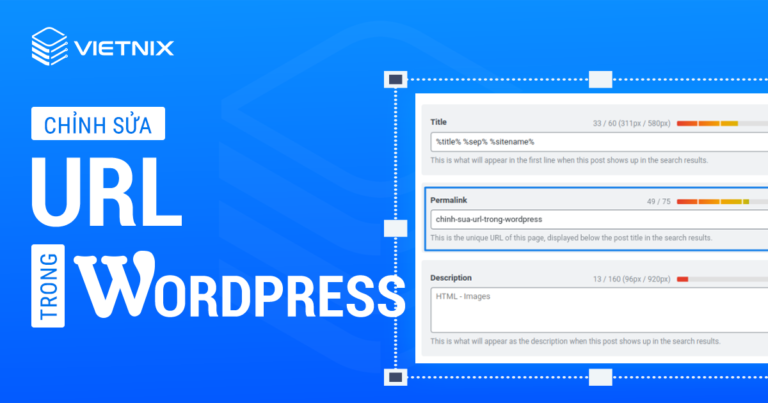 Chỉnh sửa URL trong WordPress