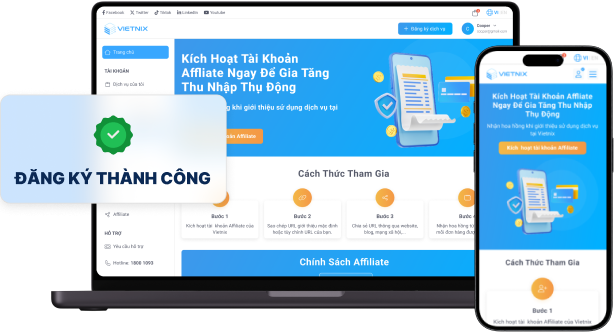 thưởng ngay 100k khi đăng ký affiliate