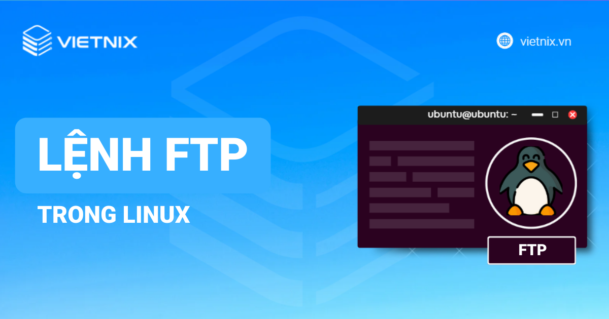 Lệnh ftp trong Linux