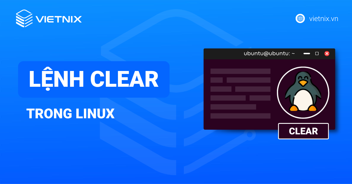 Lệnh clear trong Linux