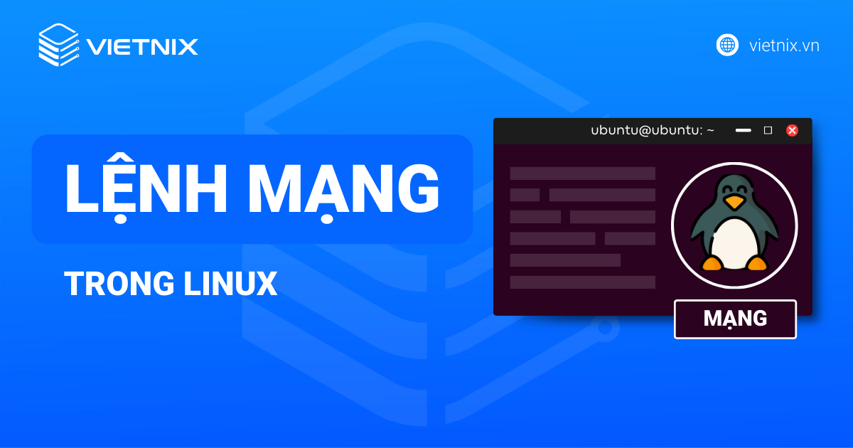 Lệnh mạng trong Linux