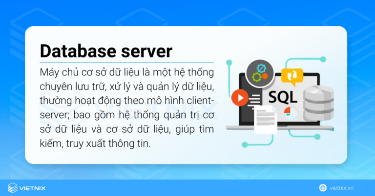 Example Databse Server Database server là gì? Chức năng, cách hoạt động và lợi ích