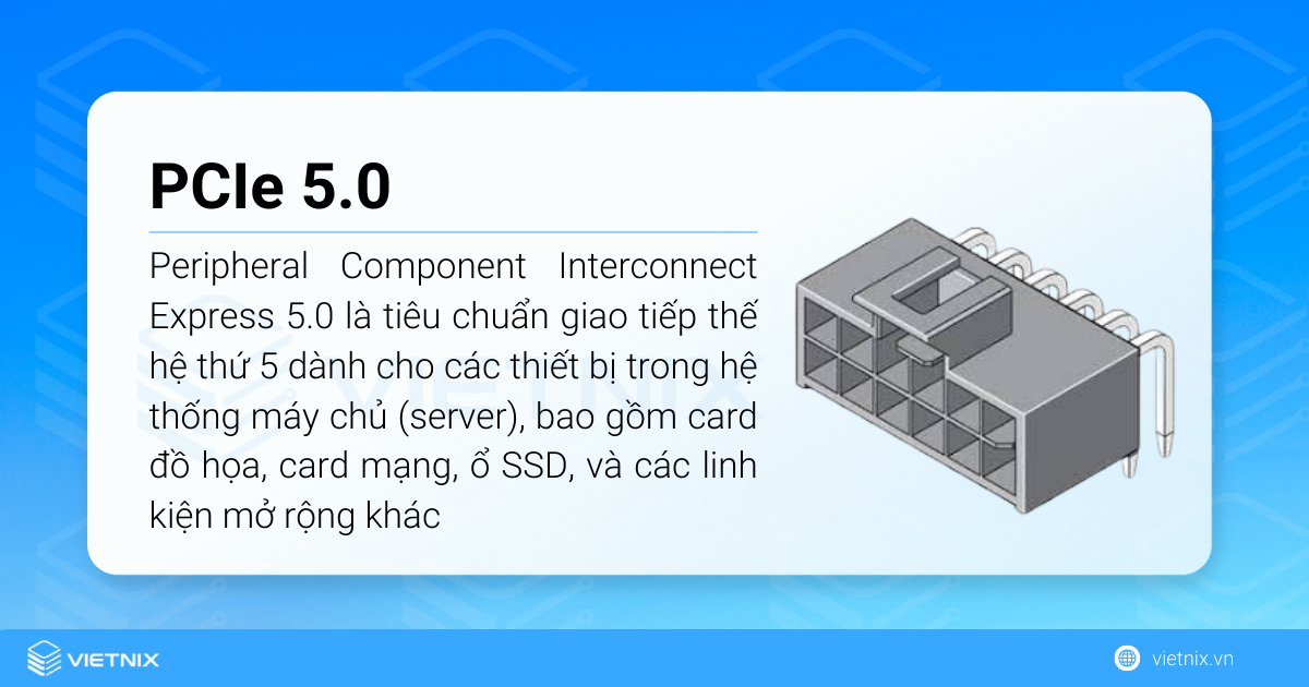 PCIe 5.0 (Peripheral Component Interconnect Express 5.0) 