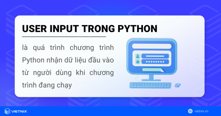 User Input trong Python